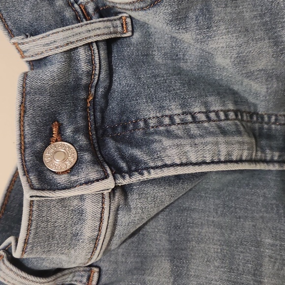 Express 14R distressed boot cut jeans - Picture 4 of 4